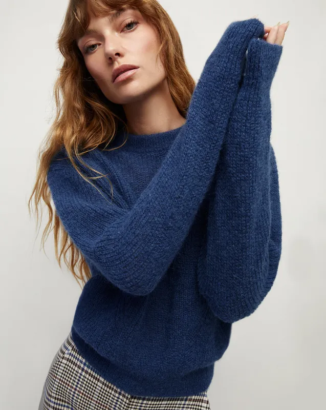 Melinda Crew Neck Sweater sold by Veronica Beard