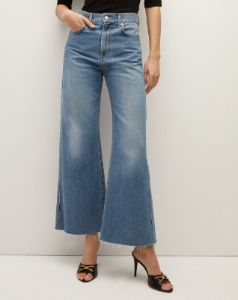 Taylor Cropped Wide-Leg Jean sold by Veronica Beard