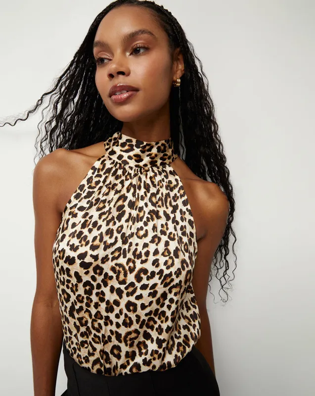 Tanisha Leopard-Print Top sold by Veronica Beard