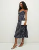 Blige Striped Dress sold by Veronica Beard