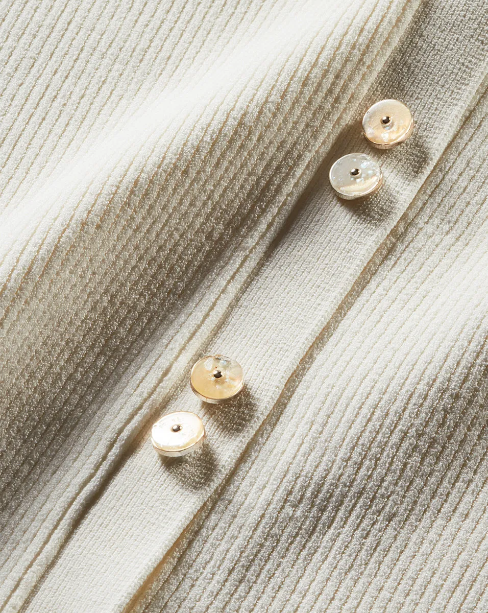 Aviva Ribbed Cardigan sold by Veronica Beard product image thumbnail 2