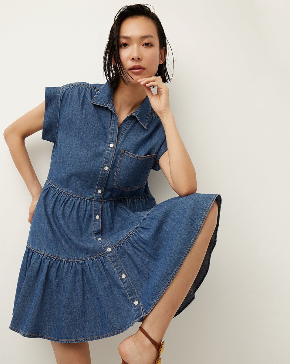 Trisha Chambray Dress sold by Veronica Beard product image thumbnail 2