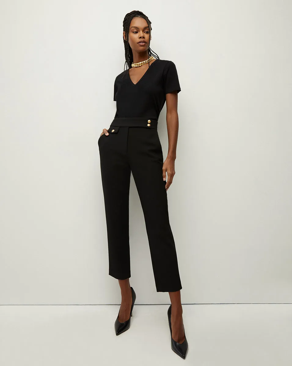 Cindy V-Neck Tee sold by Veronica Beard product image thumbnail 2