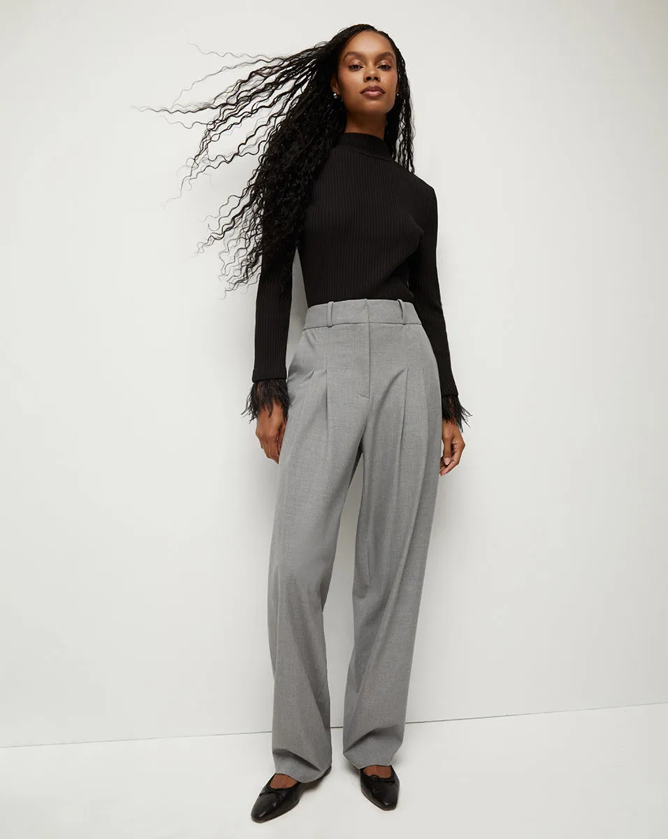 Pierre Feather-Trim Tee sold by Veronica Beard product image thumbnail 5