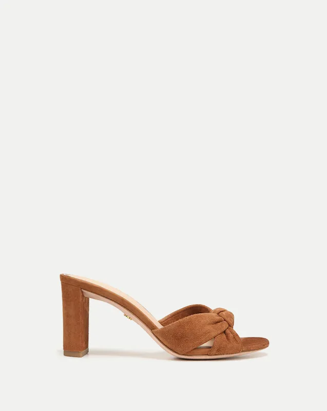 Ganita Knot-Front Sandal sold by Veronica Beard