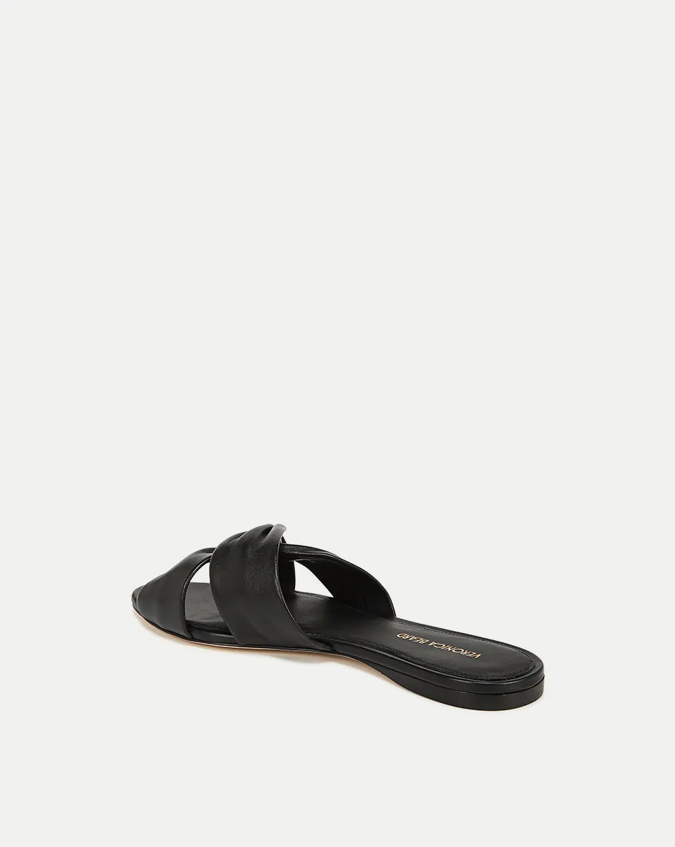 Seraphina Leather Twist Sandal sold by Veronica Beard product image thumbnail 4