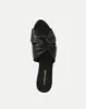 Seraphina Leather Twist Sandal sold by Veronica Beard
