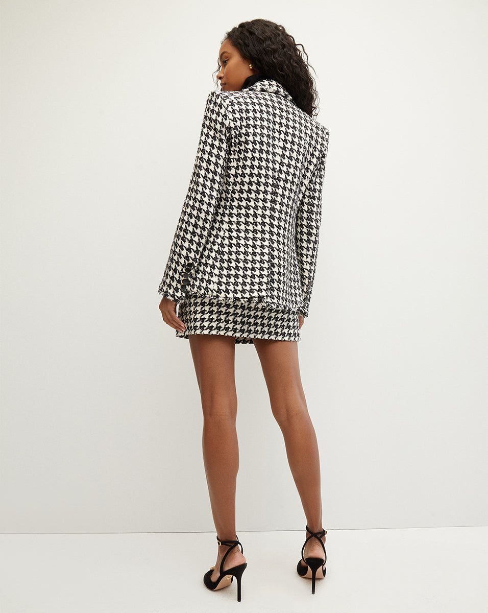 Miller Houndstooth Dickey Jacket sold by Veronica Beard product image thumbnail 4