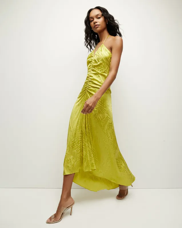 Aldana Stretch-Silk Dress sold by Veronica Beard