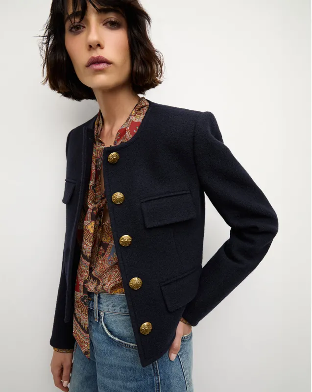 Leslie Wool Jacket sold by Veronica Beard