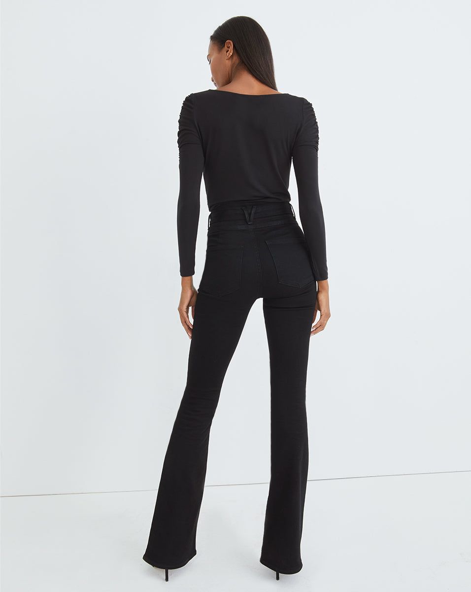 Priyanka Ruched Top sold by Veronica Beard product image thumbnail 3