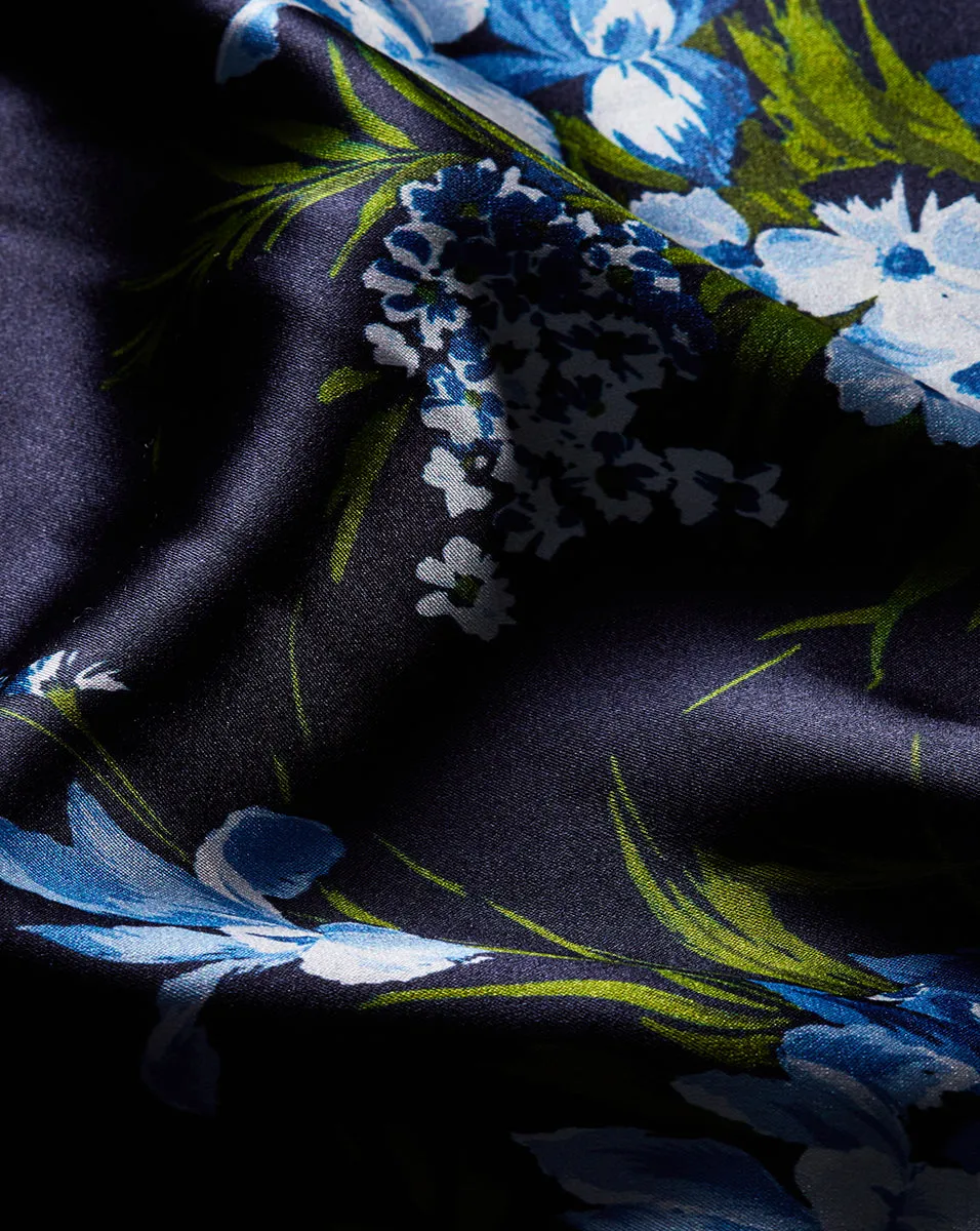 Clover Stretch-Silk Skirt sold by Veronica Beard product image thumbnail 2