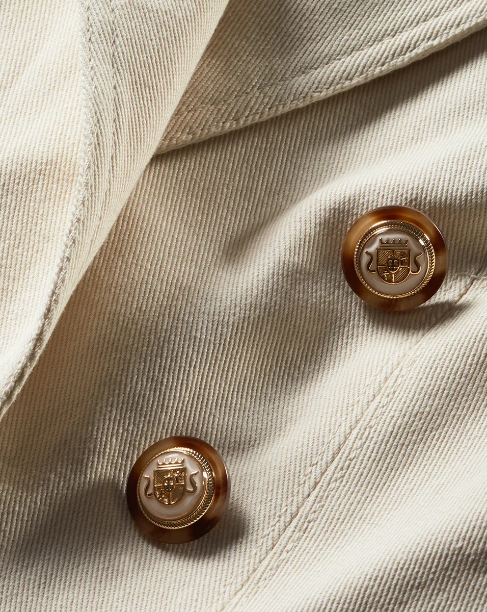 Naira Denim Dickey Jacket sold by Veronica Beard product image thumbnail 2