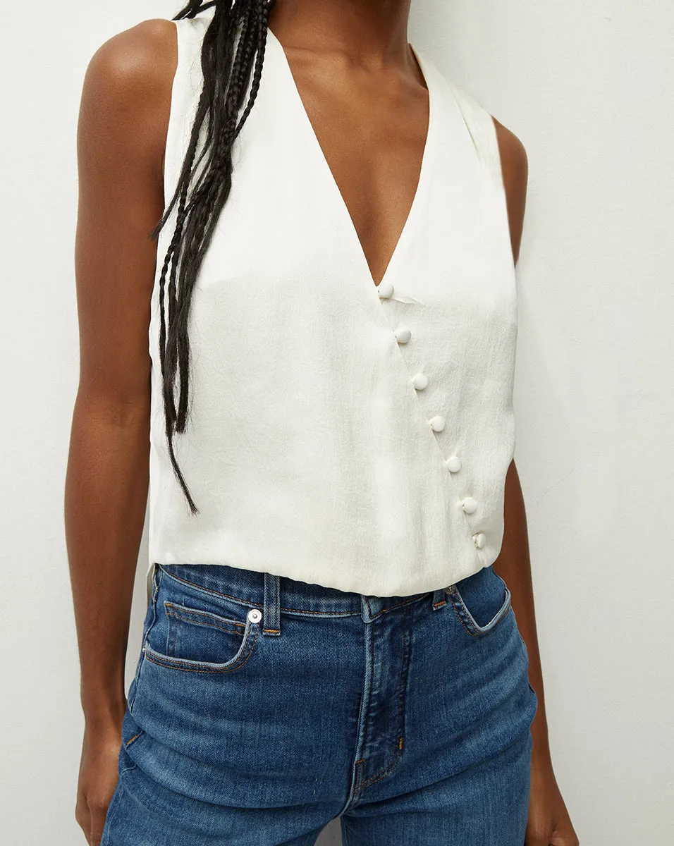 Rahi Crepe Top sold by Veronica Beard