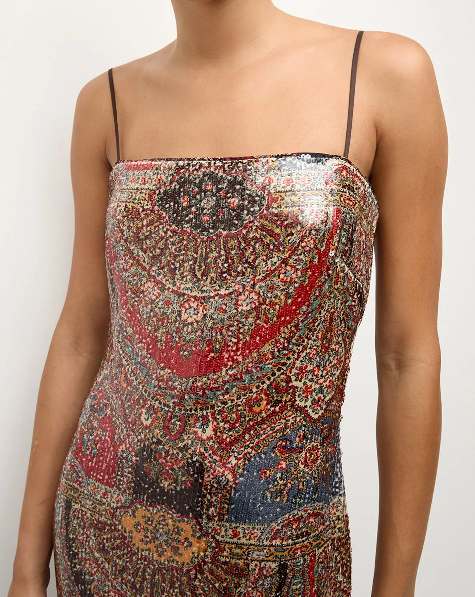 Leda Sequin Dress sold by Veronica Beard product image thumbnail 2