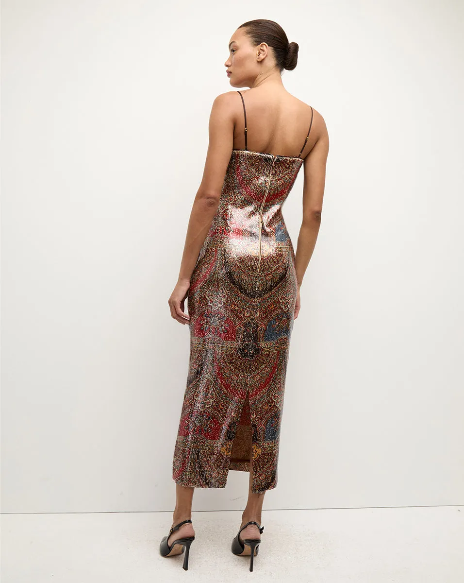 Leda Sequin Dress sold by Veronica Beard product image thumbnail 5