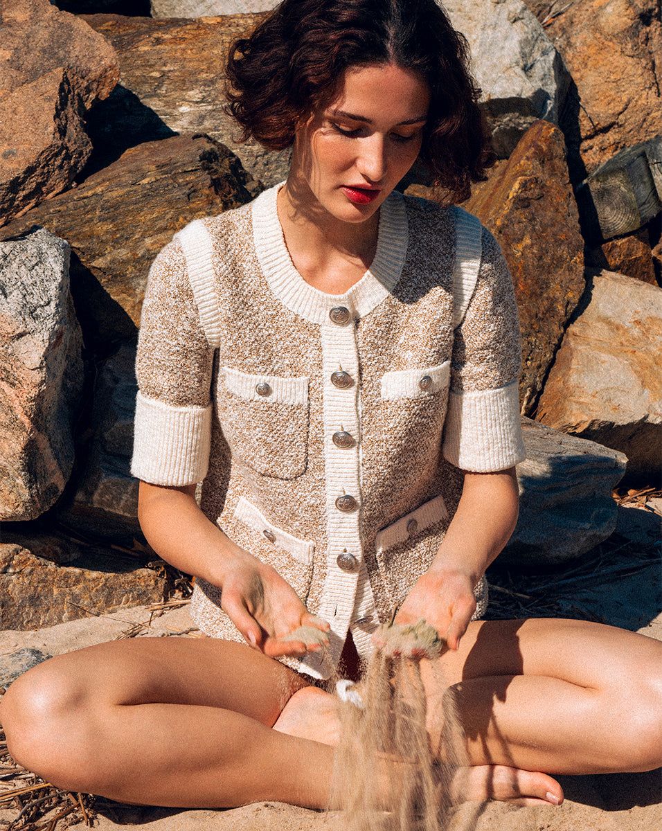 Kaufman Knit Jacket sold by Veronica Beard product image thumbnail 4