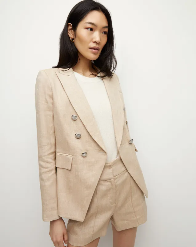 Miller Linen Dickey Jacket sold by Veronica Beard