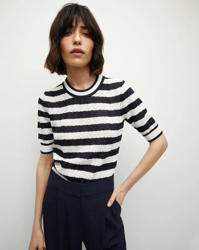 Lisbeth Knit Top made by Veronica Beard