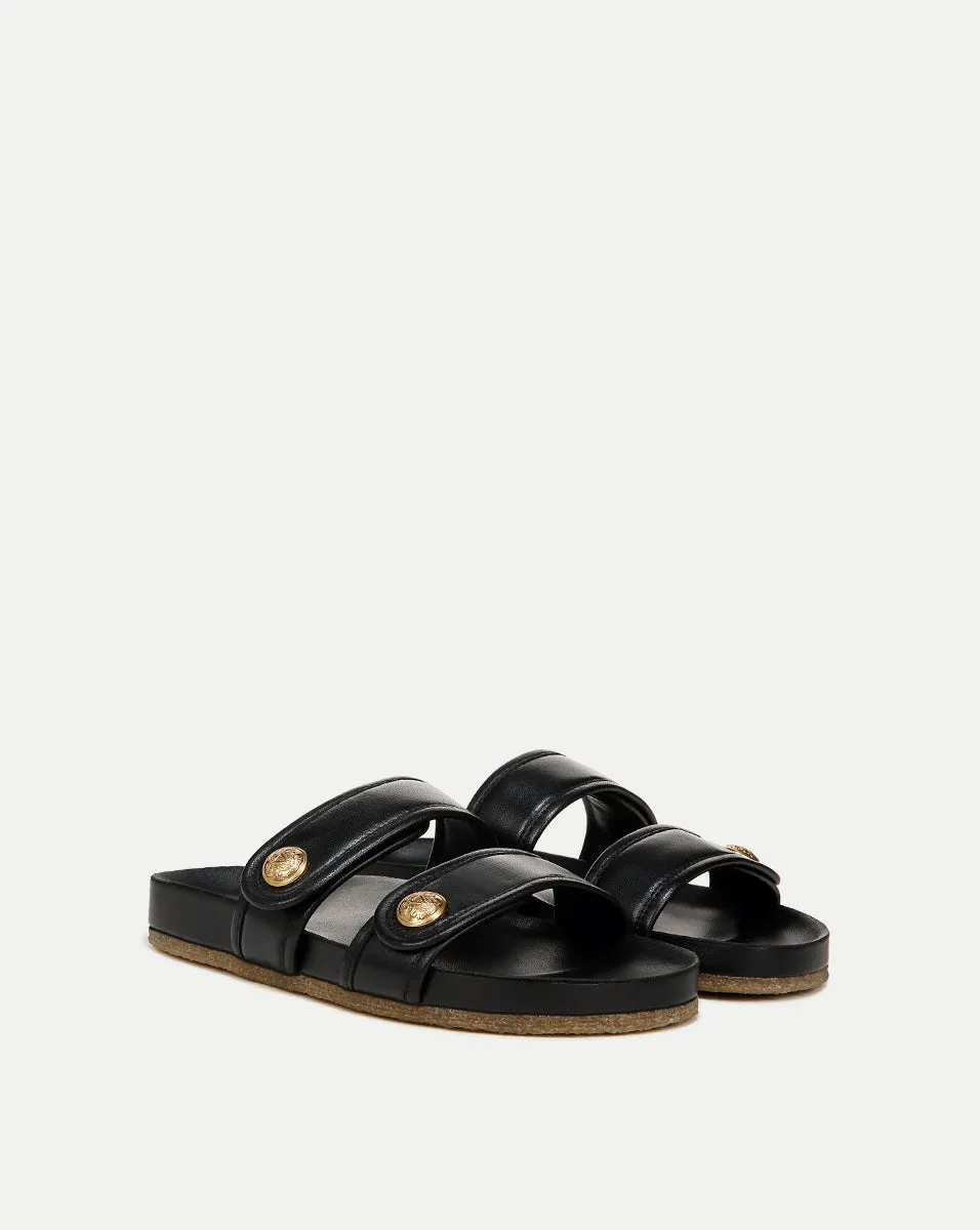 Percey Leather Slide Sandal sold by Veronica Beard product image thumbnail 2