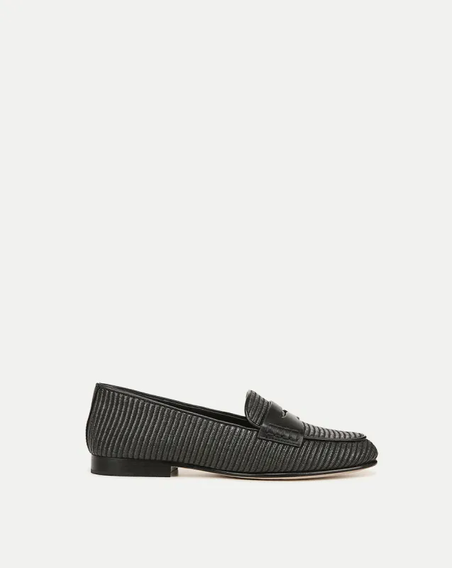 Penny Raffia Loafer sold by Veronica Beard
