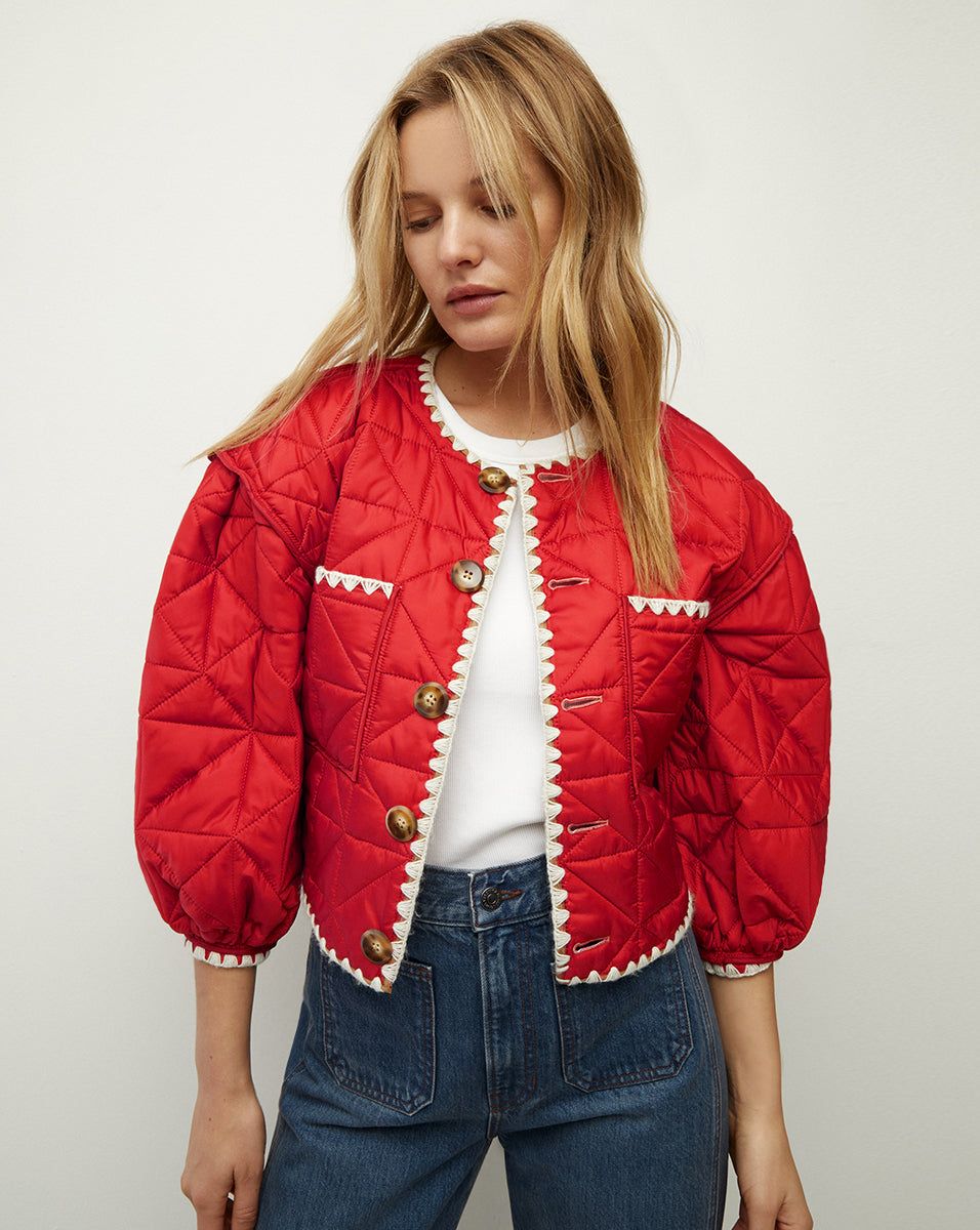 Leal Quilted Reversible Jacket sold by Veronica Beard product image thumbnail 3