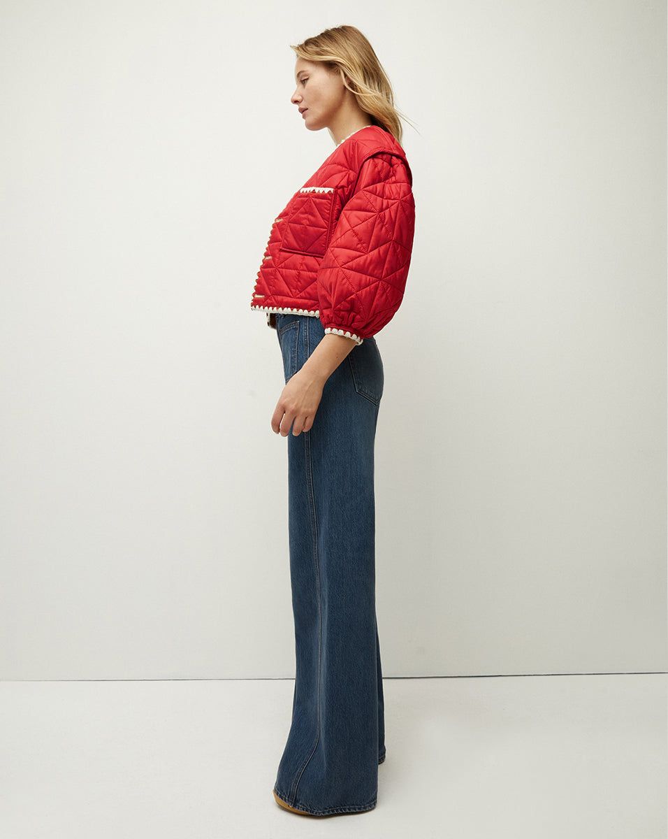 Leal Quilted Reversible Jacket sold by Veronica Beard product image thumbnail 4