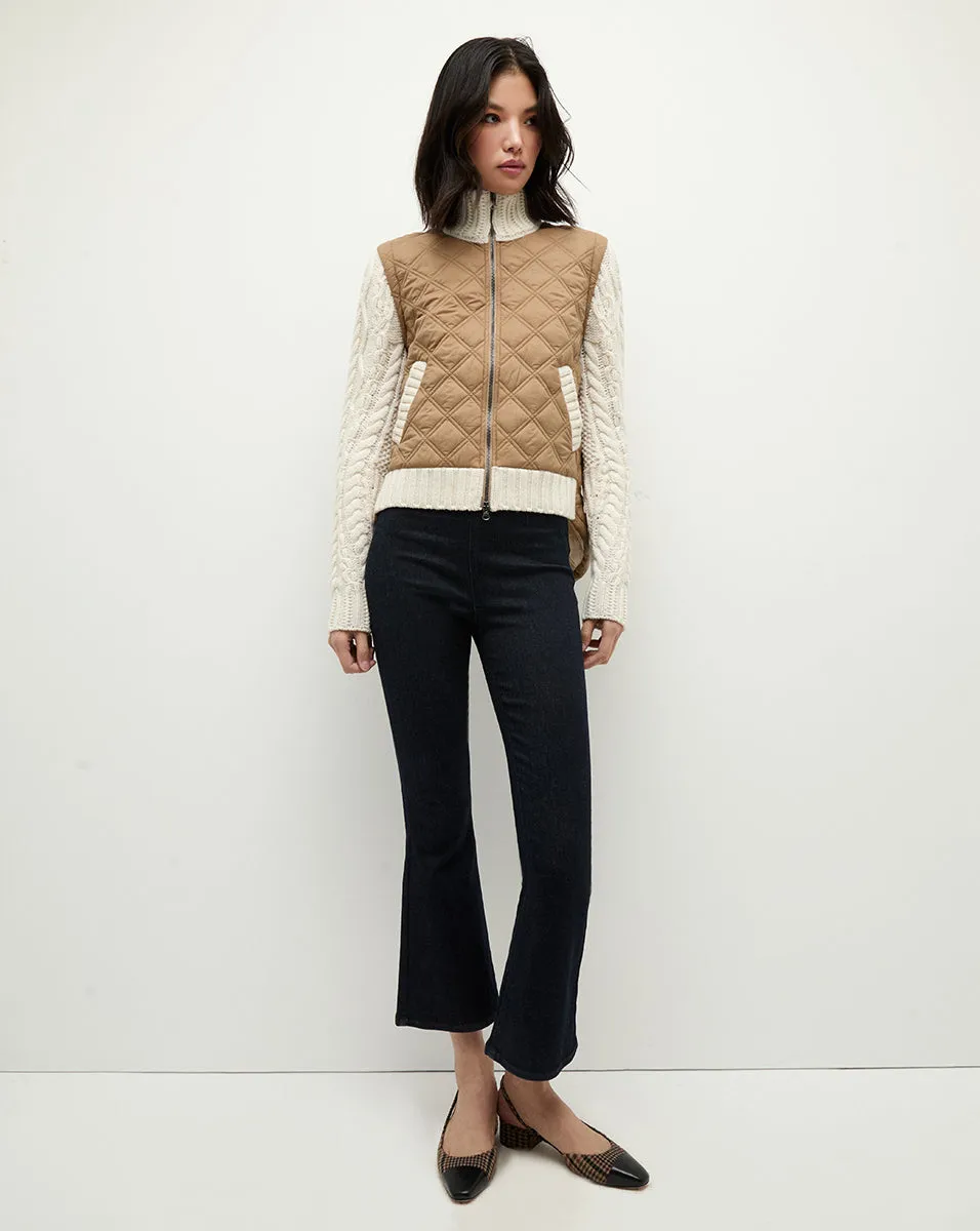 Patra Mixed-Media Jacket sold by Veronica Beard product image thumbnail 2