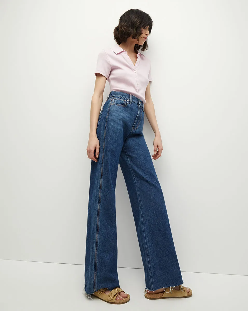 Kearney Button-Down Tee sold by Veronica Beard product image thumbnail 4