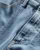 Crosbie Patch Pockets Slim Wide Leg Jean sold by Veronica Beard