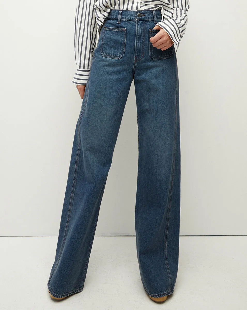 Taylor Wide-Leg Jean sold by Veronica Beard product image thumbnail 3