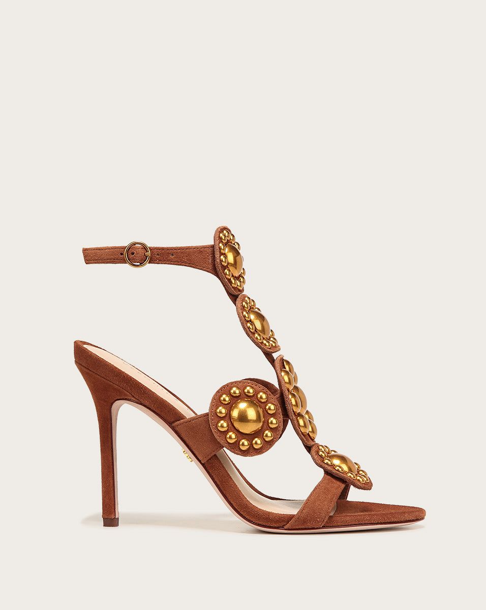 Amber Embellished Sandals sold by Veronica Beard
