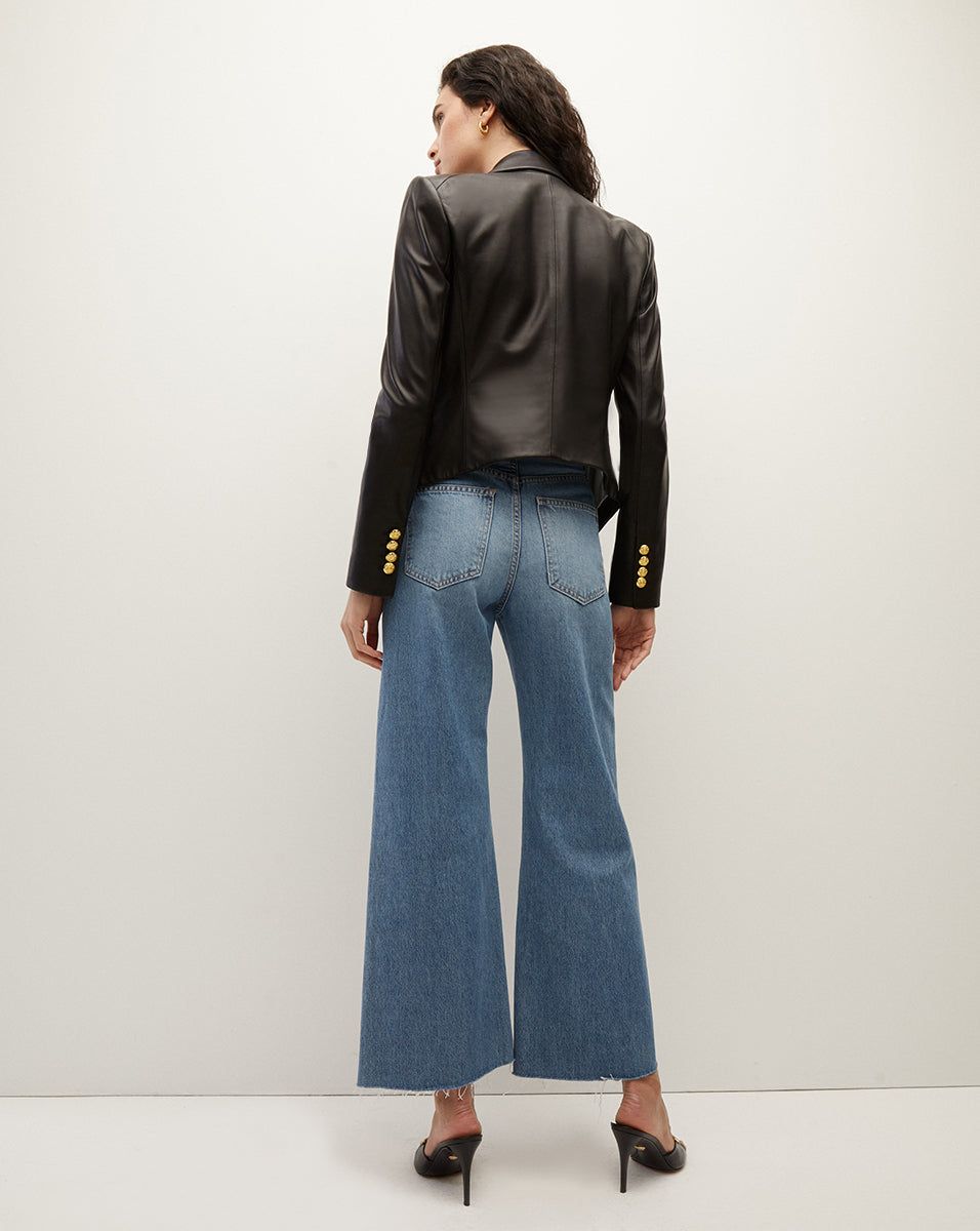 Cooke Leather Dickey Jacket sold by Veronica Beard product image thumbnail 5