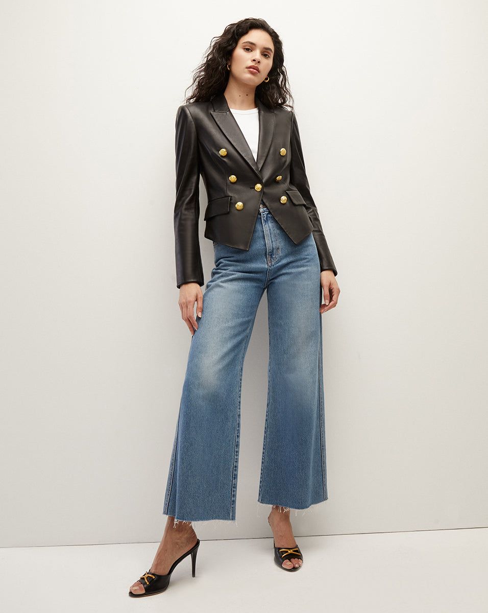 Cooke Leather Dickey Jacket sold by Veronica Beard product image thumbnail 2