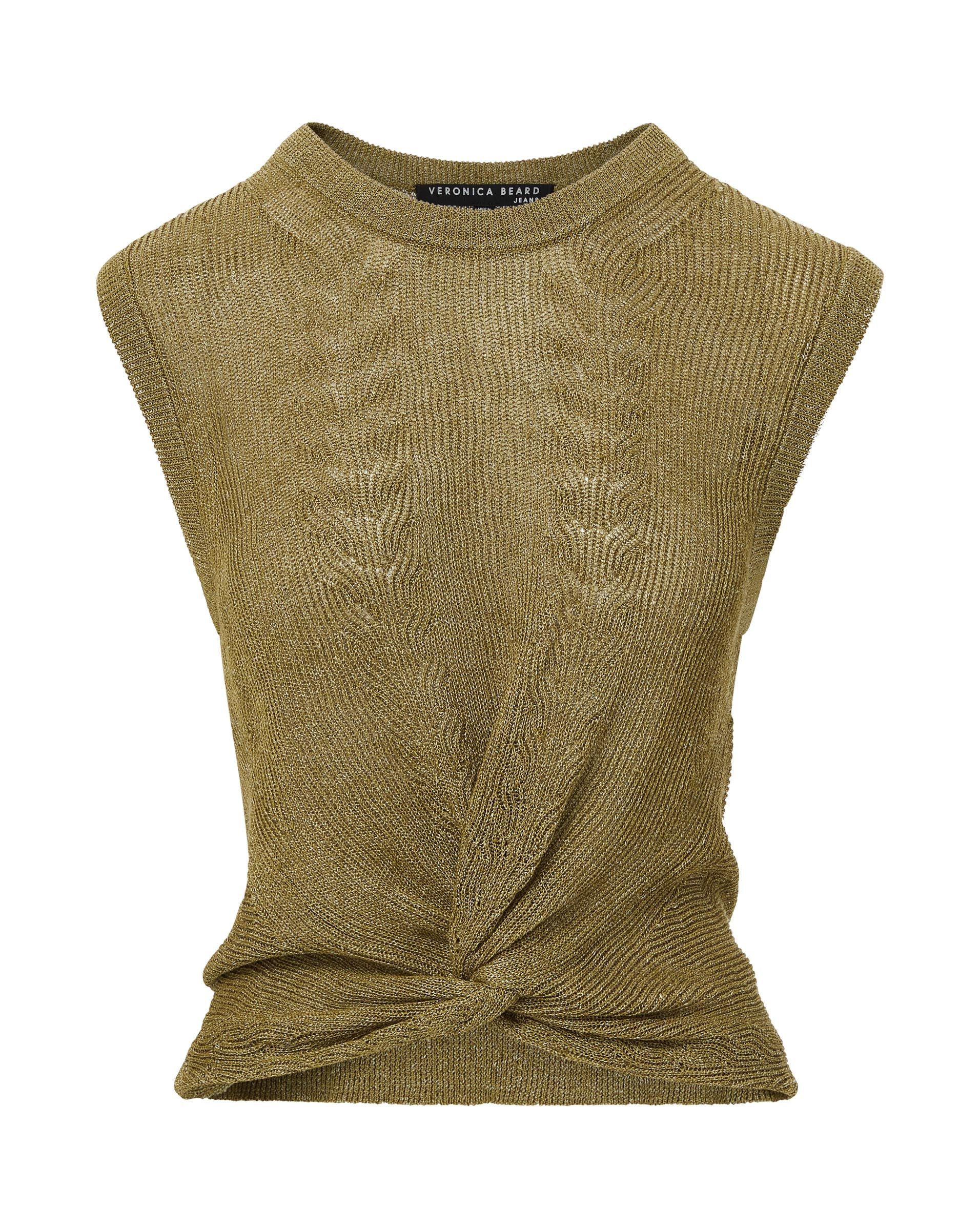 Kellen Twist-Front Sweater sold by Veronica Beard product image thumbnail 4