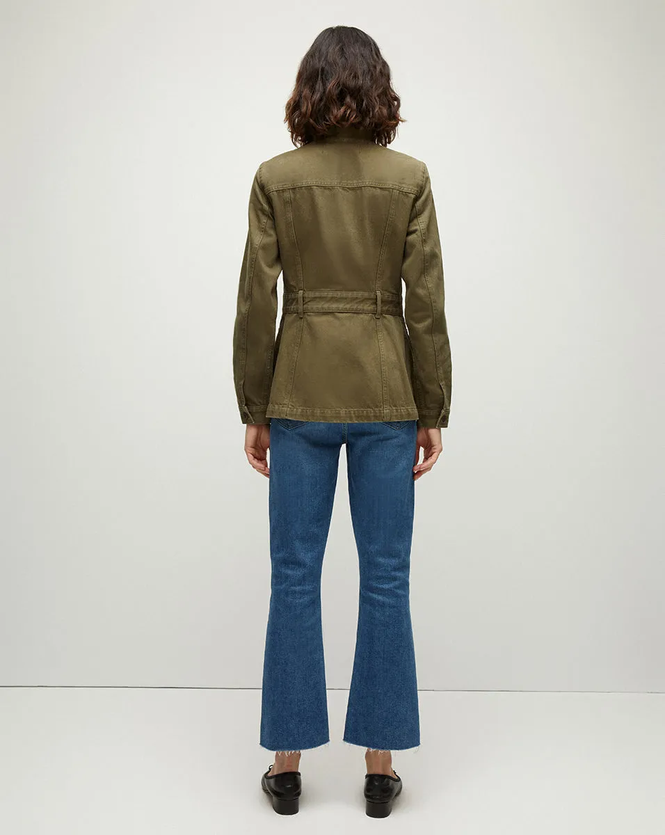 Tika Denim Jacket sold by Veronica Beard product image thumbnail 4