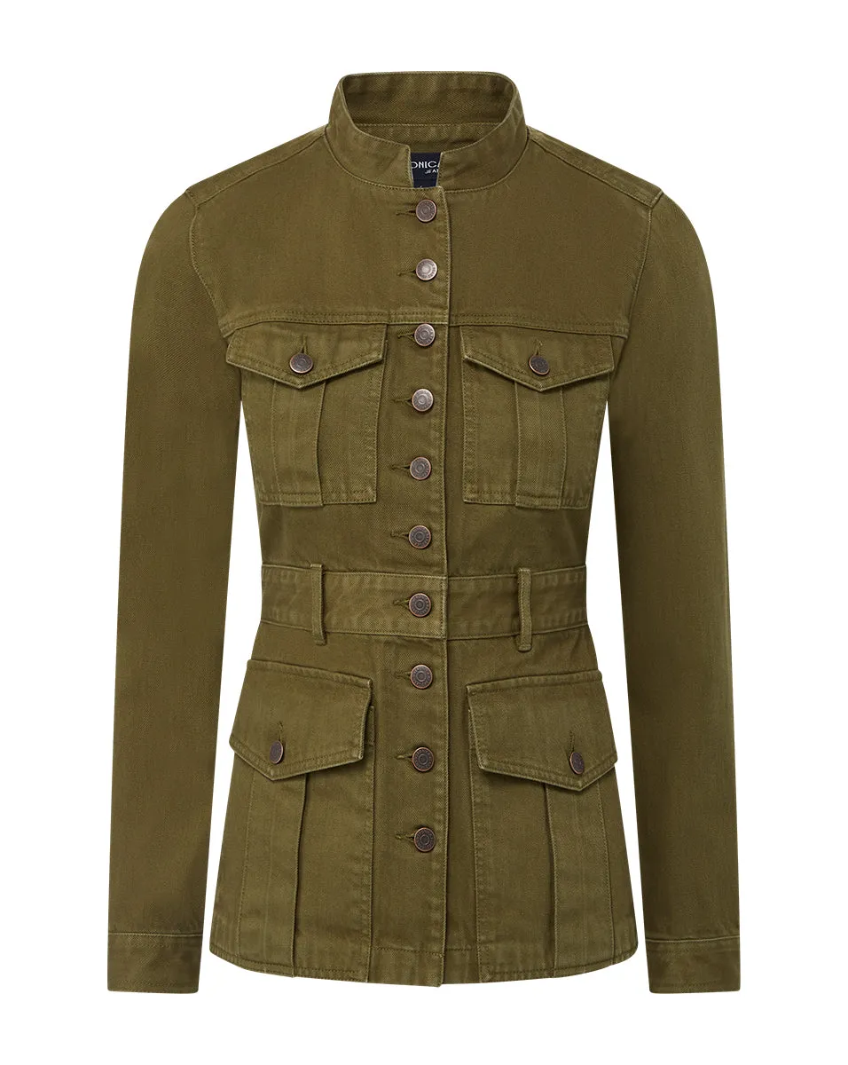 Tika Denim Jacket sold by Veronica Beard product image thumbnail 5