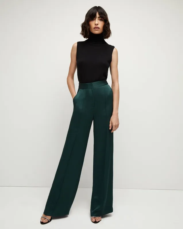 Edia Satin Pant sold by Veronica Beard