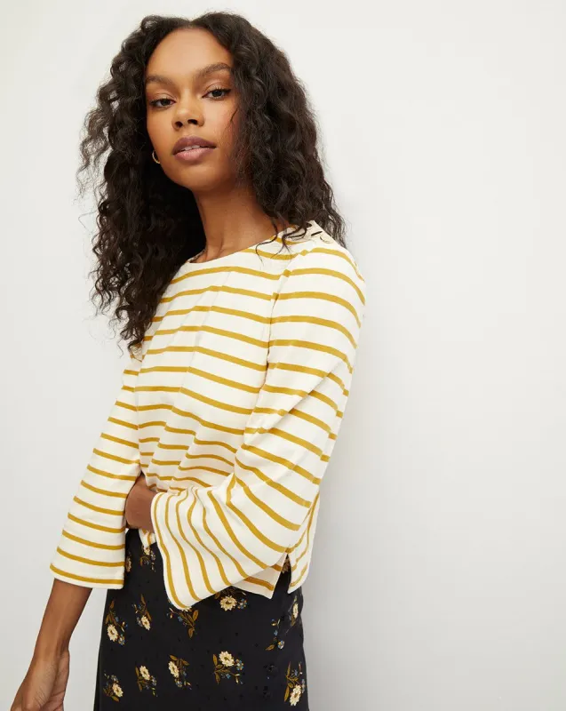 Hovey Striped Top sold by Veronica Beard