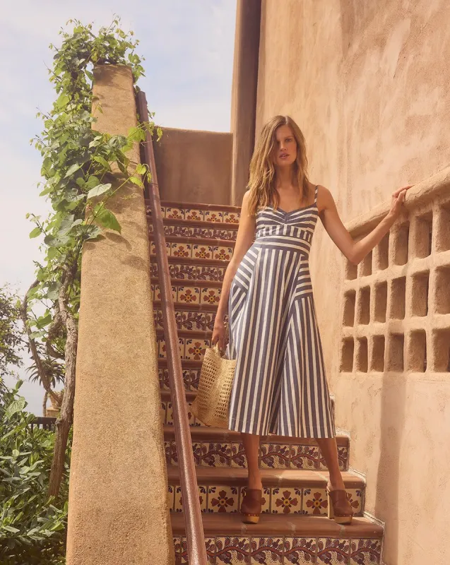 Blige Striped Dress | Parallel