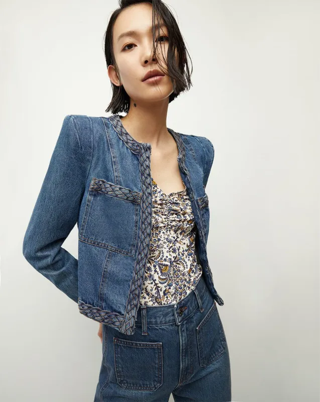 Arrowe Denim Jacket sold by Veronica Beard