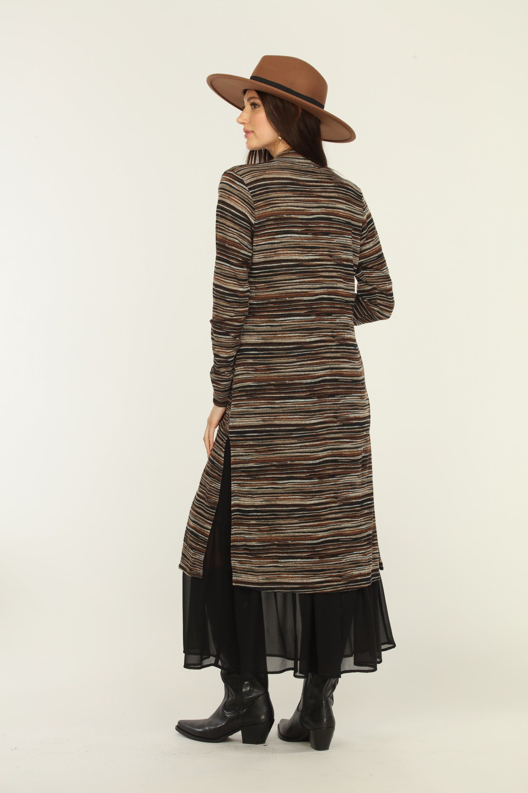 Hadley Stripe Midi Cardigan-FINAL SALE sold by Veronica M product image thumbnail 2