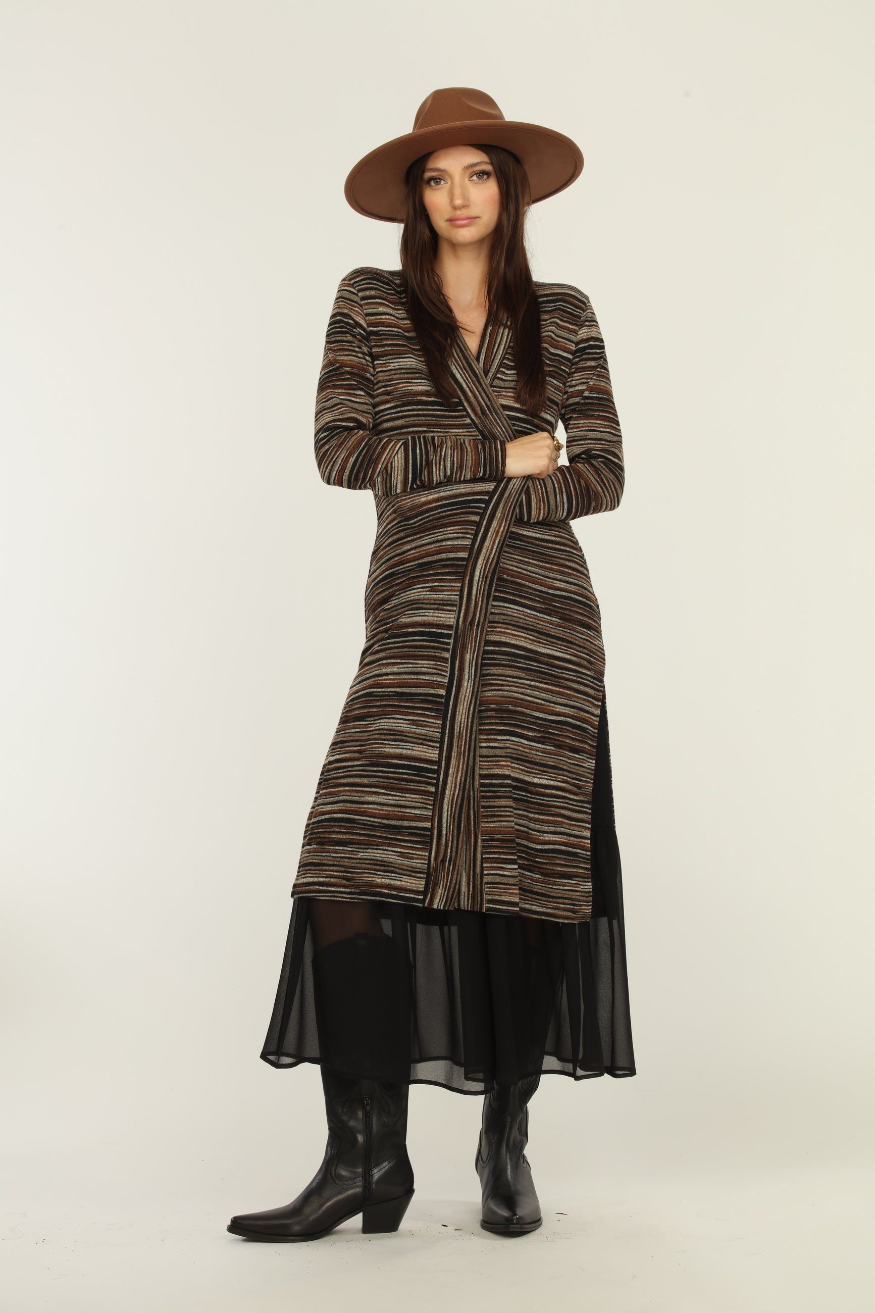 Hadley Stripe Midi Cardigan-FINAL SALE sold by Veronica M product image thumbnail 4