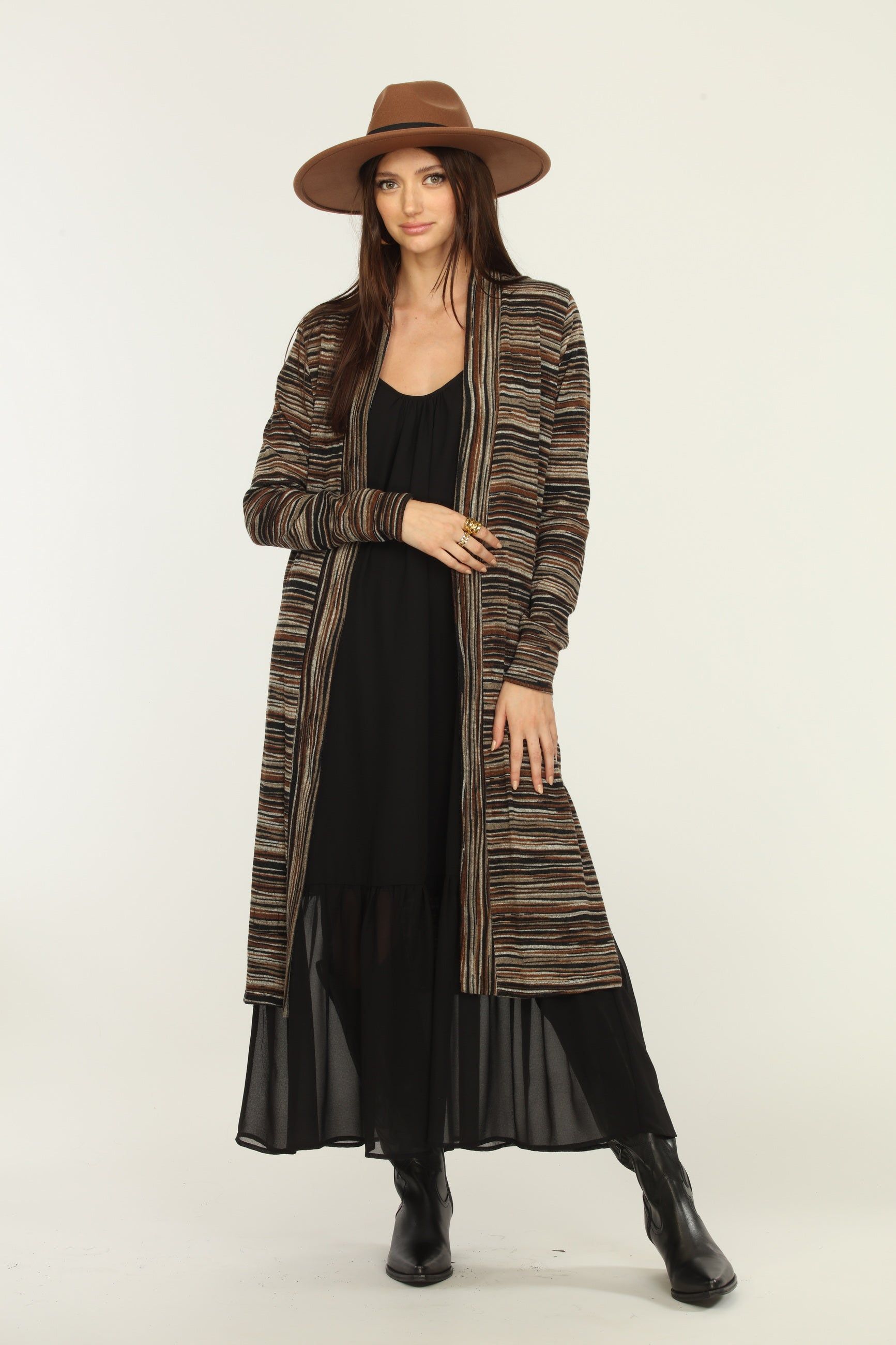 Hadley Stripe Midi Cardigan-FINAL SALE sold by Veronica M product image thumbnail 3