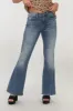 Level 99 Dahlia Mid Rise Flare Jeans - Medium Wash-FINAL SALE sold by Veronica M