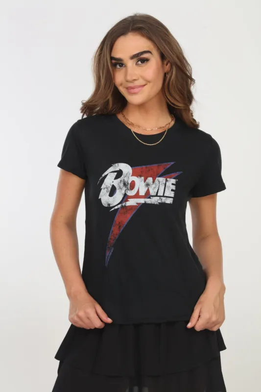 Bowie Lightening Classic Tee - FINAL SALE sold by Veronica M