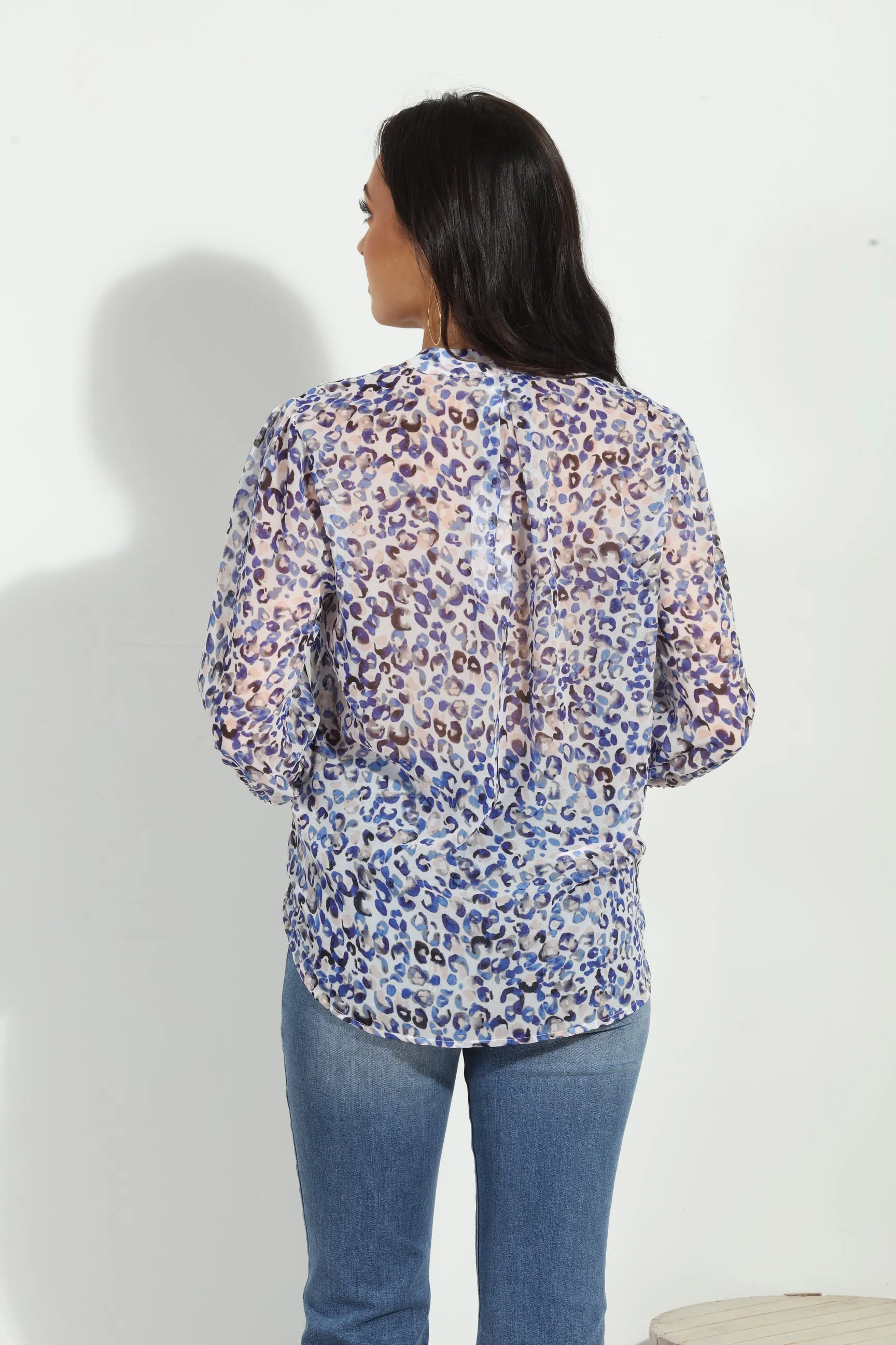 Leenah 3/4 Sleeve Surplice Blouse-FINAL SALE sold by Veronica M product image thumbnail 2