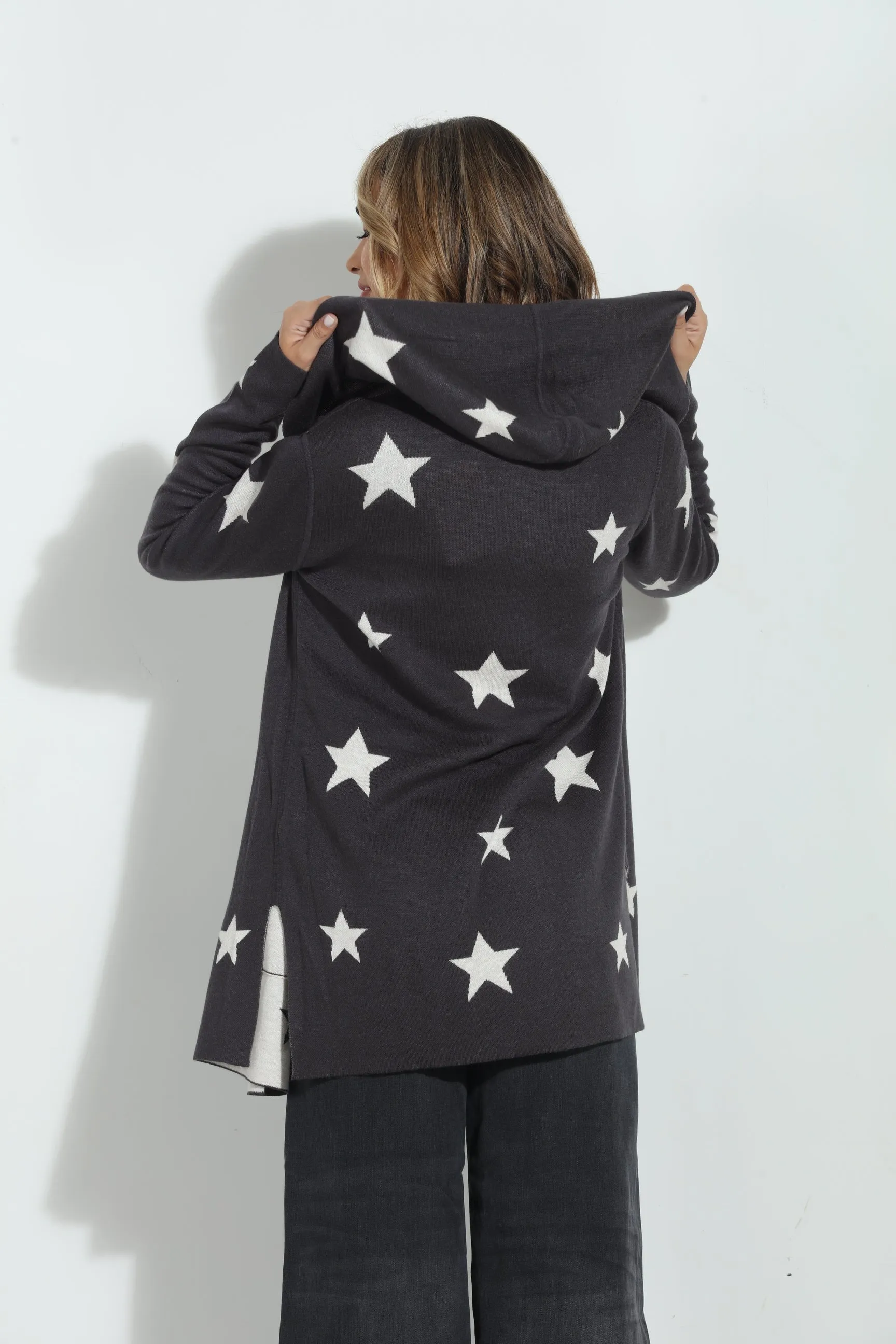 Splendid Sydney Reversible Hooded Cardigan sold by Veronica M product image thumbnail 3