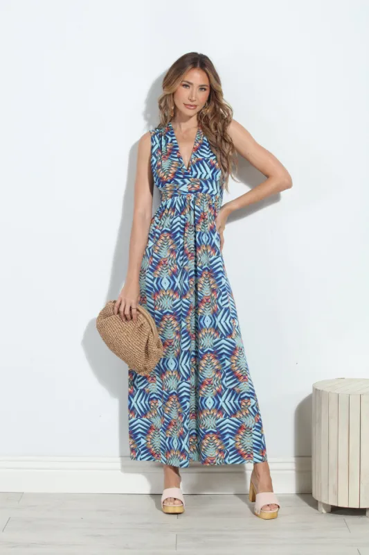 Carlene Stretch V-Neck Maxi Dress-BEST SELLER sold by Veronica M