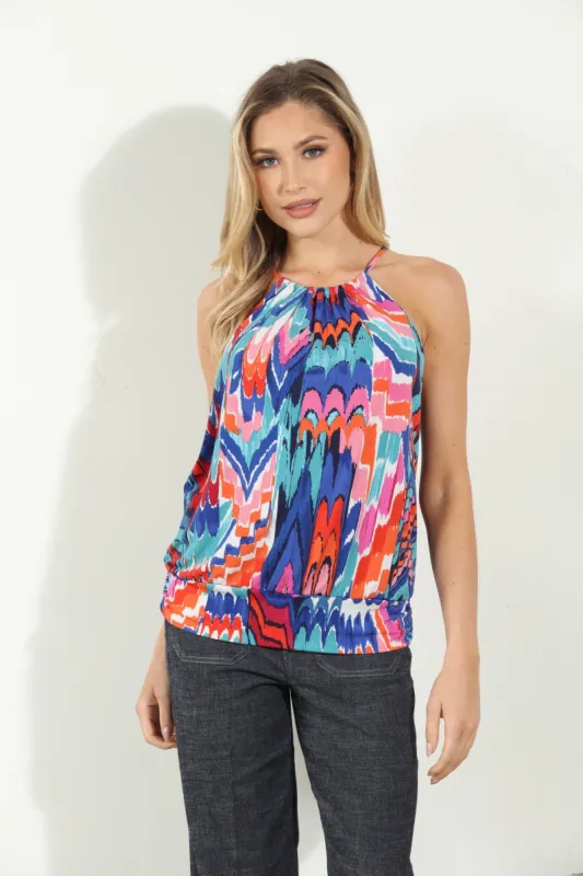 Kailani Banded Halter Top-FINAL SALE sold by Veronica M